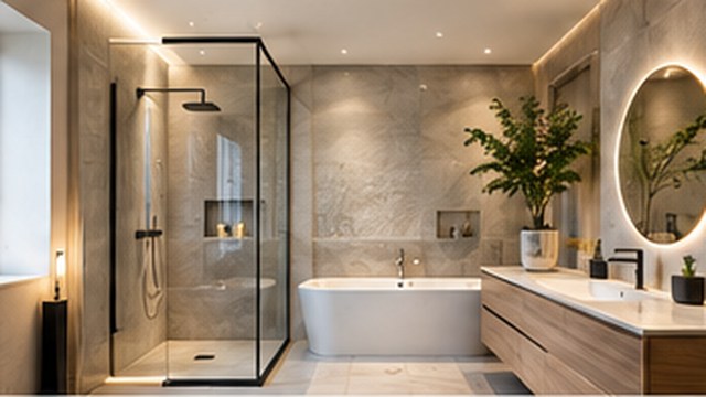 Salle de bain rénovée